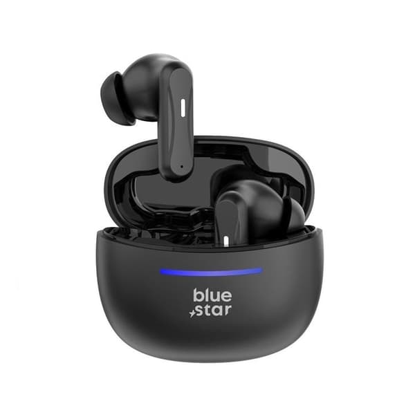 Blue Star Trådløse In-Ear Øretelefoner TWS BK44 - Sort Black