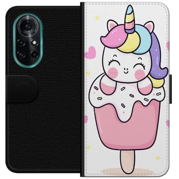 Pung Taske til Huawei nova 8 Pro med Happy Unicorn