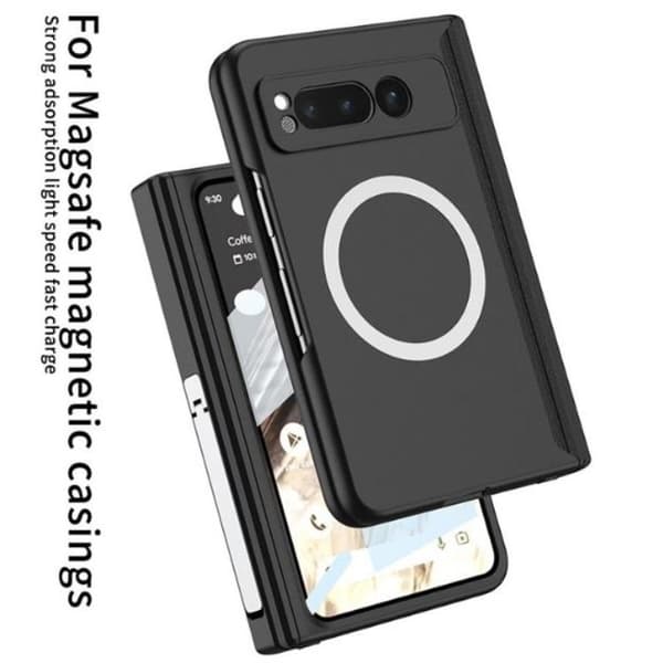 GKK Google Pixel Fold Mobilcover Magsafe Kickstand - Blå Blå