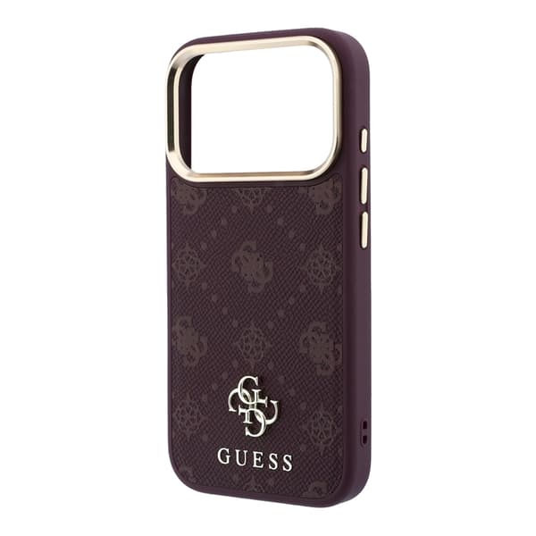 Guess Mobilskal För iPhone 18 Pro/17 Pro Magsafe Peony 4G Small Logo