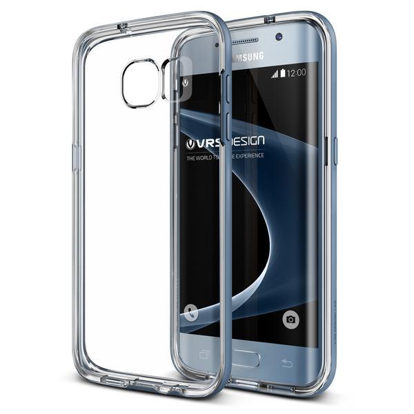Verus Crystal Bumper Skal till Samsung Galaxy S7 Edge - Blå Blå