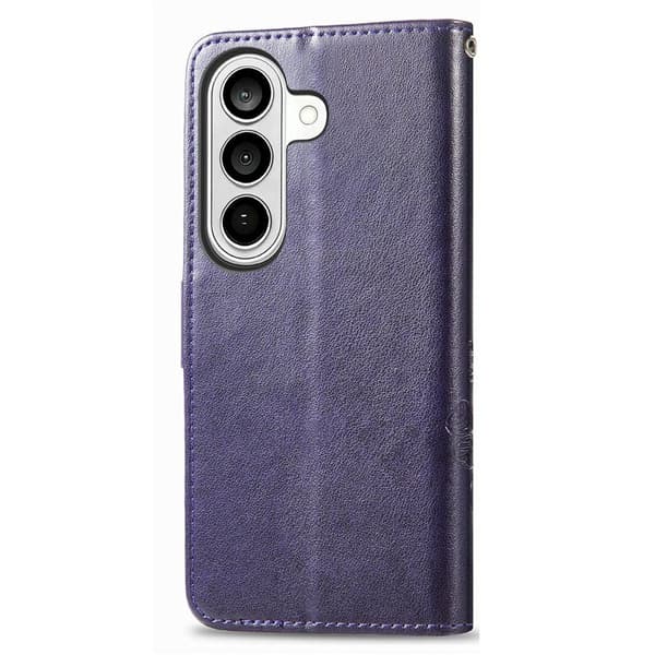 Plånboksfodral för Samsung Galaxy S26 Plus Konstläder - Lila