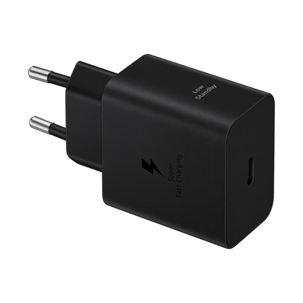 Samsung Väggladdare 45W 4.05A 1x USB-C + USB-C Kabel - Svart Svart