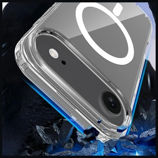 3MK Mobilskal till iPhone Air MagSafe Armor - Transparent Transparent
