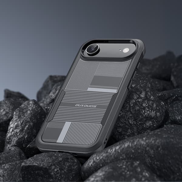 Dux Ducis Mobilskal till iPhone Air MagSafe SHLD PC + TPU - Umbra Svart