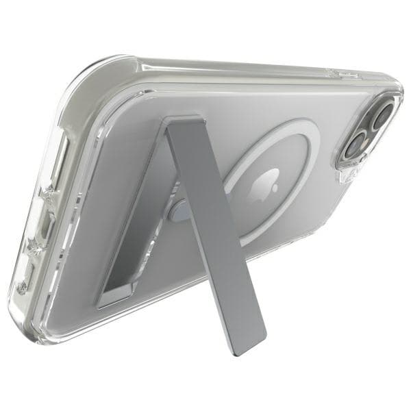 ZAGG Mobilskal till iPhone 15 Plus MagSafe Crystal Palace Kickstand - Clear