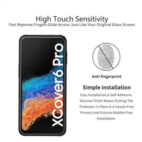 SiGN Galaxy Xcover 6 Pro karkaistu lasi näytönsuoja