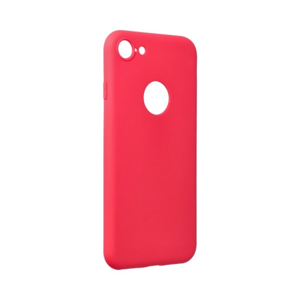 Forcellin pehmeä silikoninen mattakuori iPhone 7 Red -puhelimelle