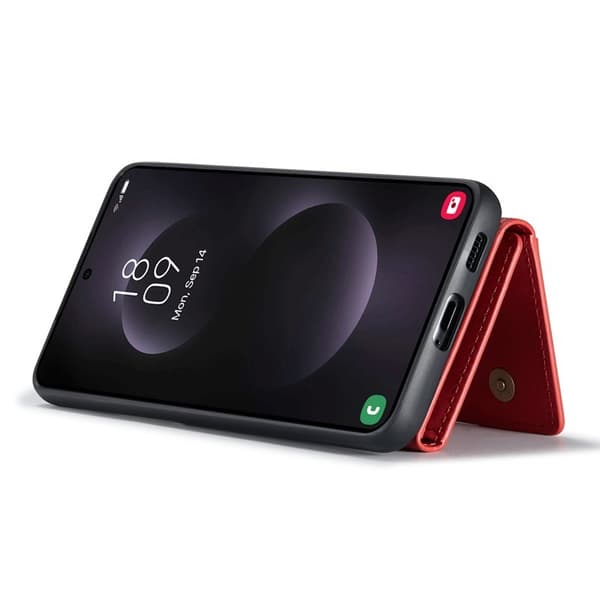 DG.MING M2 Series Mobilskal till Samsung Galaxy S25 Edge Röd