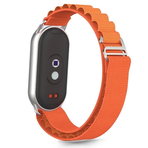 Tech-Protect Xiaomi Smart Band 8/9/10/NFC Armband Nylon Pro - Orange Orange