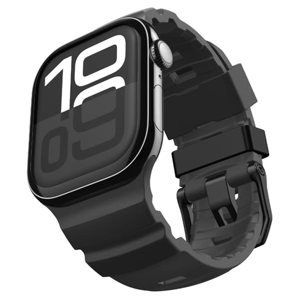 Spigen Apple Watch (44/45/46/49mm) Armbånd WBS2 - Sort Svart