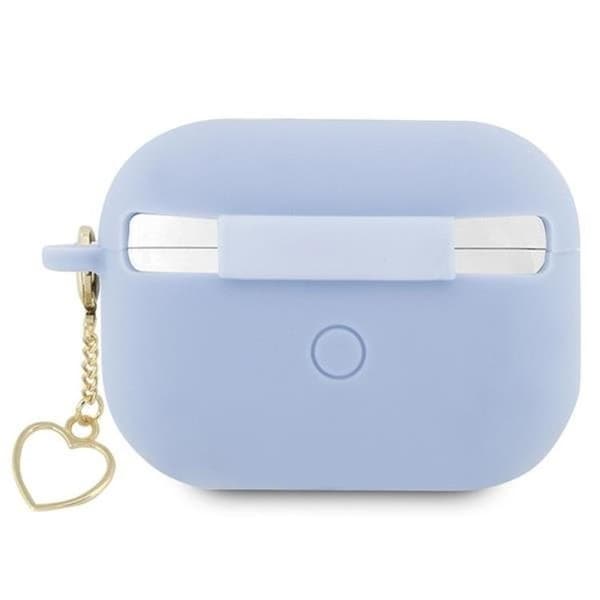 Guess Airpods Pro 2 Skal Charm Heart Collection - Blå Blå