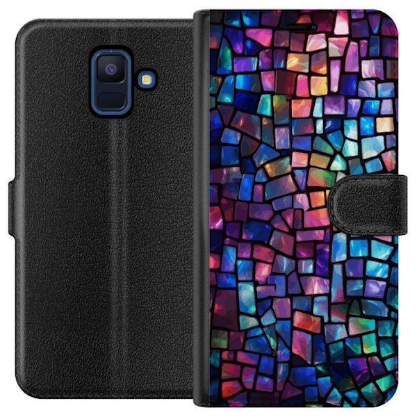 Plånboksfodral till Samsung Galaxy A6 (2018) med Disco
