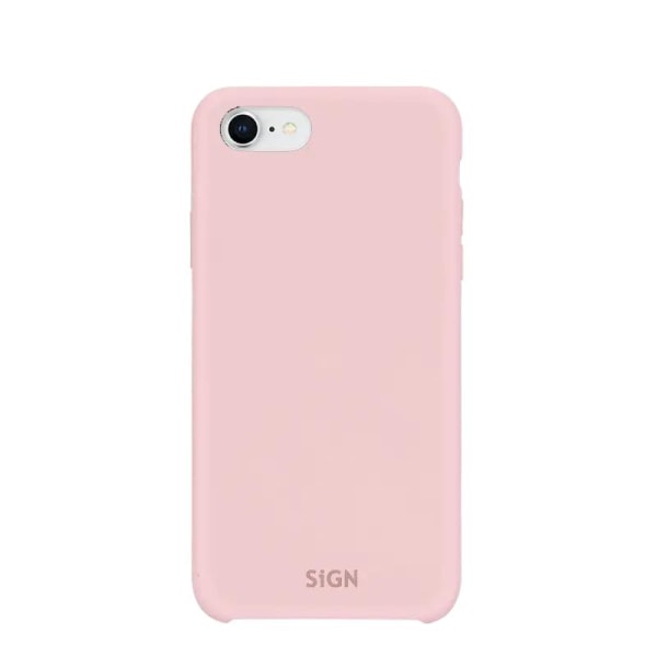 SiGN iPhone 7/8/SE (2020/2022) Shell Flydende Silikone - Pink