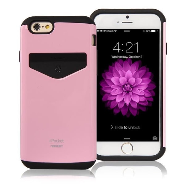 Mercury iPocket etui med slot til Apple iPhone 6 (S) Plus - Pink
