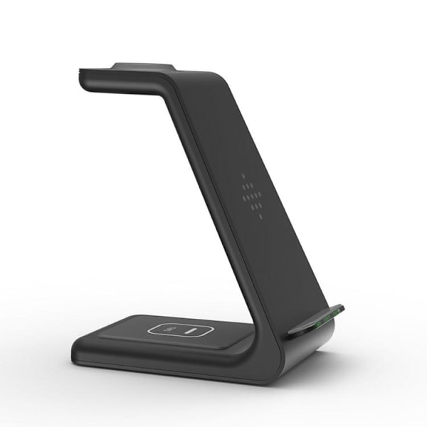Tech-Protect 3-in-1 Trådlös laddare iPhone, Apple Watch, AirPods A8 - Svart