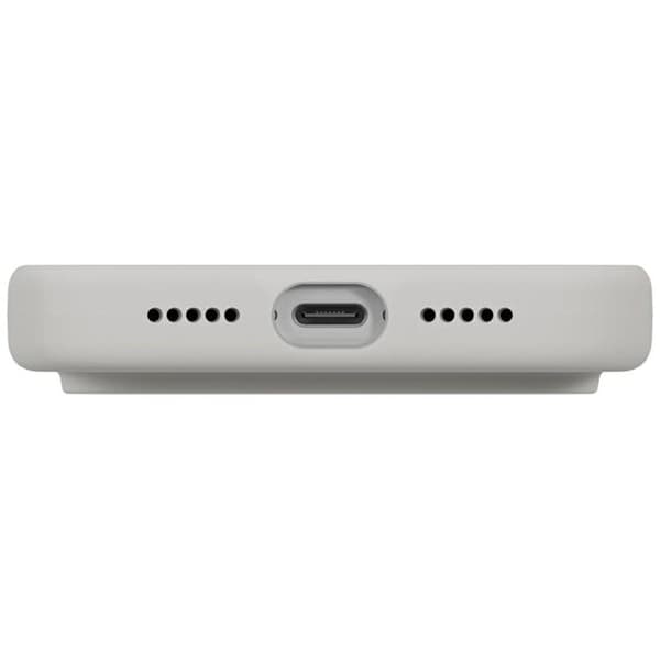 UNIQ Mobilskal till iPhone 17 Pro MagSafe Lino - Ljusgrå Grå