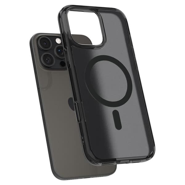 Spigen telefontaske til iPhone 16 Pro MagSafe Ultra Hybrid „T“ - Sort Svart