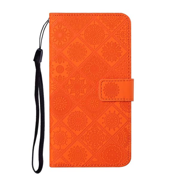 Plånboksfodral för Samsung Galaxy S26 Konstläder - Orange