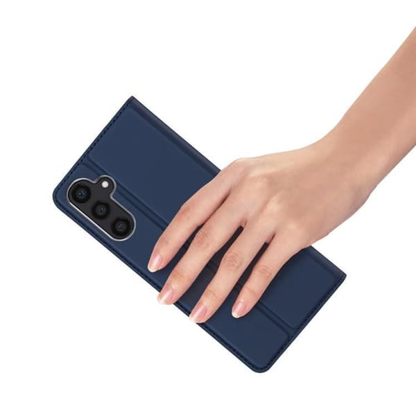 DUX DUCIS Skin Pro Galaxy S24 Plus Plånboksfodral med Flap - Blå Blå