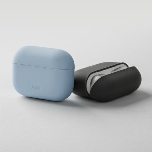 UNIQ AirPods Pro Skal Lino Silicone - Arctic Blue