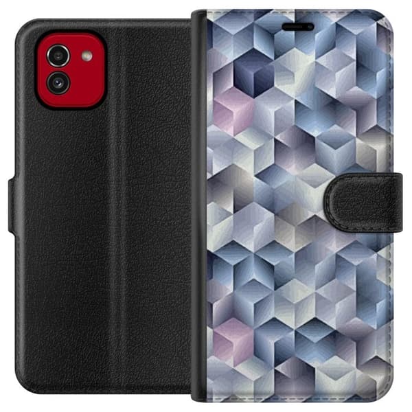 Plånboksfodral till Samsung Galaxy A03 med Cyklon