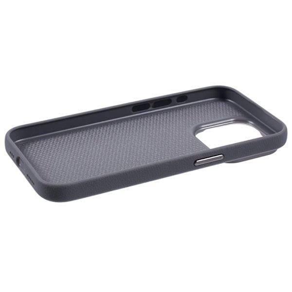X-LEVEL Mobilskal till iPhone 14 Pro Max Slim PU Läder Hård PC Grå