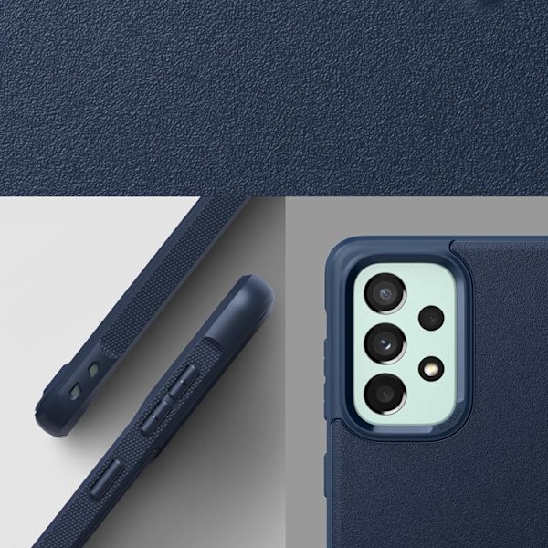 Ringke Onyx Holdbart Etui Galaxy A73 - Navy Blå Blå