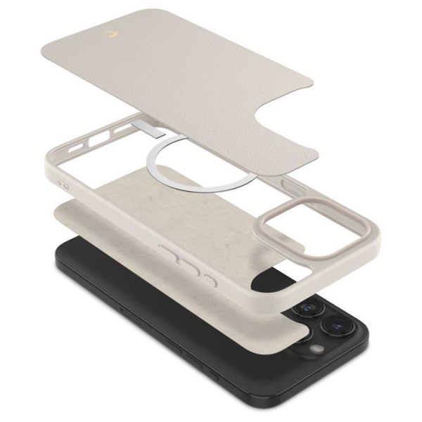Spigen iPhone 15 Pro Max Mobilskal Magsafe Cyrill Kajuk - Cream