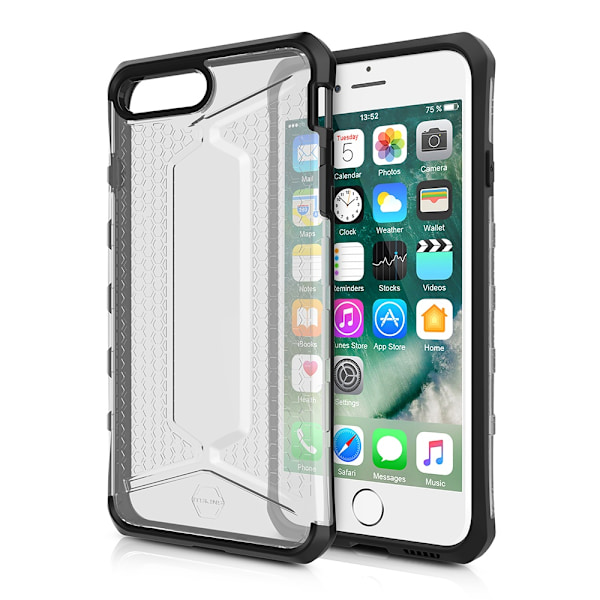 Itskins Octane Skal till iPhone 7 Plus - Clear Transparent