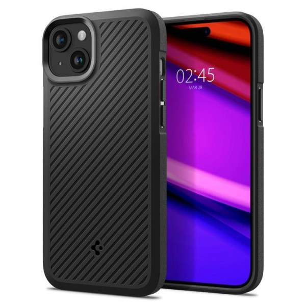 Spigen iPhone 15 Plus -puhelimen suojakuori Core Armor - mattamusta