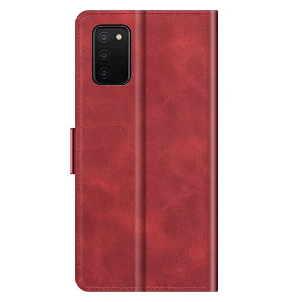 Flip Folio Plånboksfodral till Samsung Galaxy A03s - Röd Red