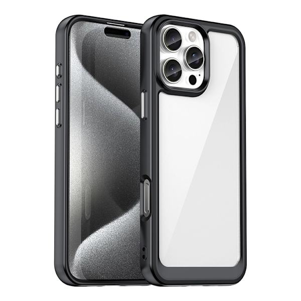 Mobilskal till iPhone 16 Pro Max Outer Space - Svart Black