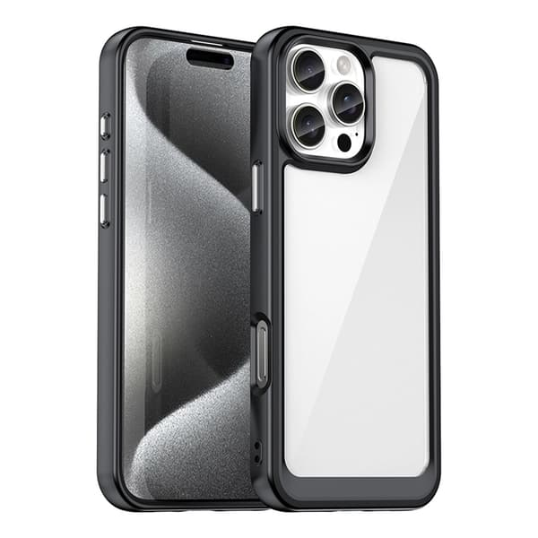 Mobilskal till iPhone 16 Pro Max Outer Space - Svart Svart