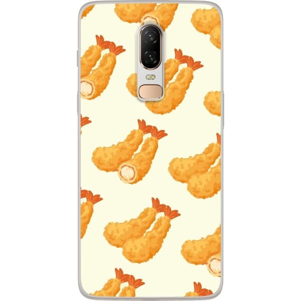 Mobilskal till OnePlus 6 med Räkor