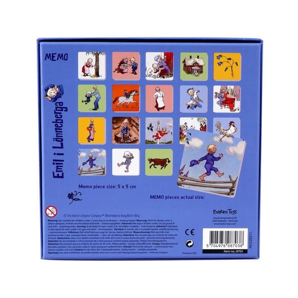 ASTRID Spel Memo