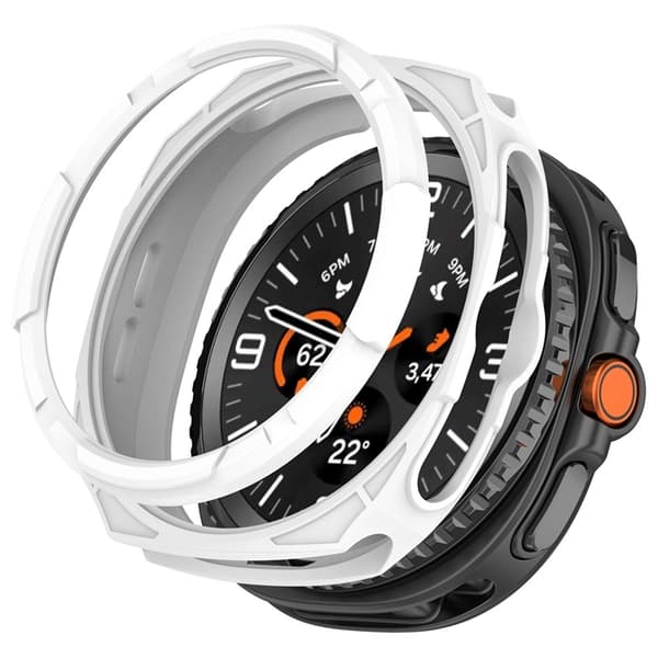 Galaxy Watch 8 Classic (46mm) Skal Hollow Design - Vit Vit
