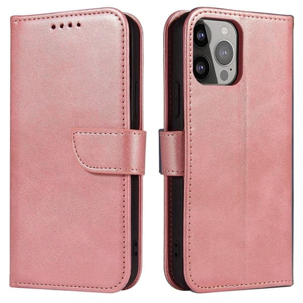 Galaxy S25 Edge Plånboksfodral Magnet med Flap - Rosa Rosa