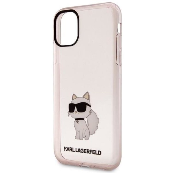 Karl Lagerfeld iPhone 11 / XR Mobilskal Ikonik Choupette - Rosa