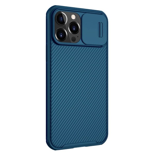 Nillkin CamShield Silikon Skal iPhone 13 Pro Max - Blå Blå