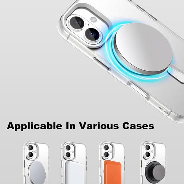 IMAK Mobilskal till iPhone 17 MagSafe Anti Drop - Vit Vit