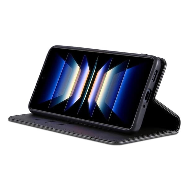 AZNS Samsung Galaxy A36 5G Plånboksfodral Konstläder - Svart