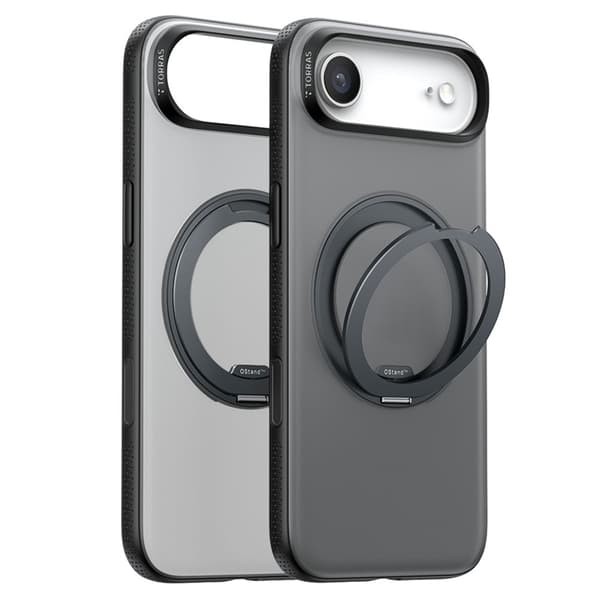 WANLONFENG Mobilskal till iPhone Air MagSafe Härdat Glas LM - Clear Svart