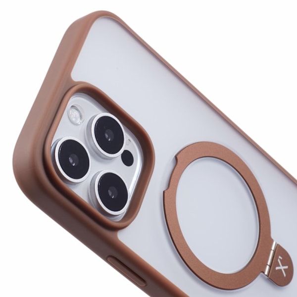 X-LEVEL PITHY STONE II Mobilskal till iPhone 16 Pro Guld