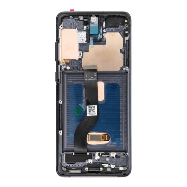 SAMSUNG S20 Plus Skärm med LCD-display SOFT OLED - Svart Svart