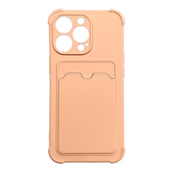 Armor Korthållare Skal iPhone 12 Pro - Beige Beige