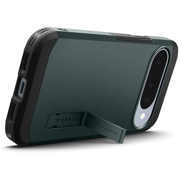 Spigen Mobilskal till Google Pixel 10/10 Pro Magsafe Tough Armor - Abyss Grön Grön