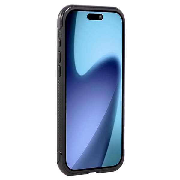 Mobilskal till iPhone 17 Pro Max MagSafe TPU+PC Transparent - Svart Svart