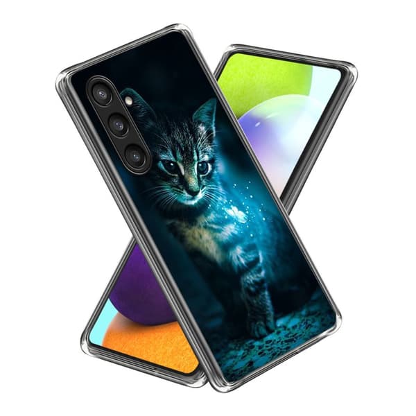 Mobilskal för Samsung Galaxy S26 Mönstertryck TPU - Katt