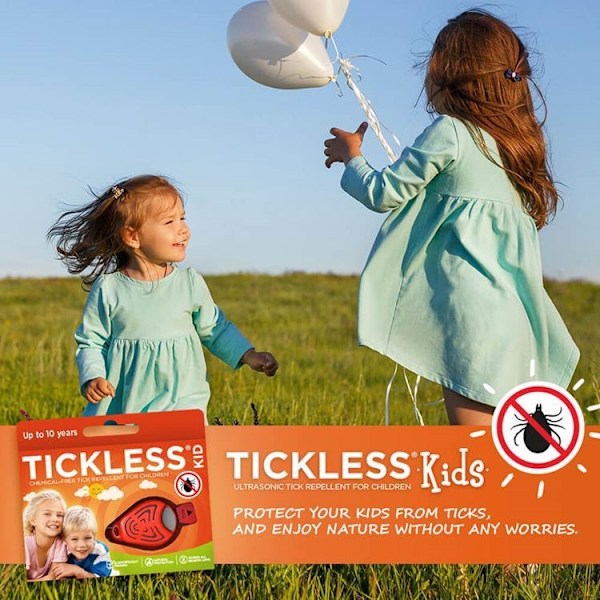 Tickless Fästingskydd Baby/Barn - Orange